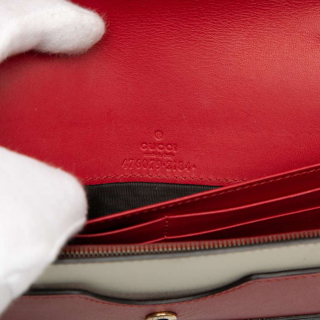 Gucci Calfskin Queen Margaret Wallet on Chain - 5