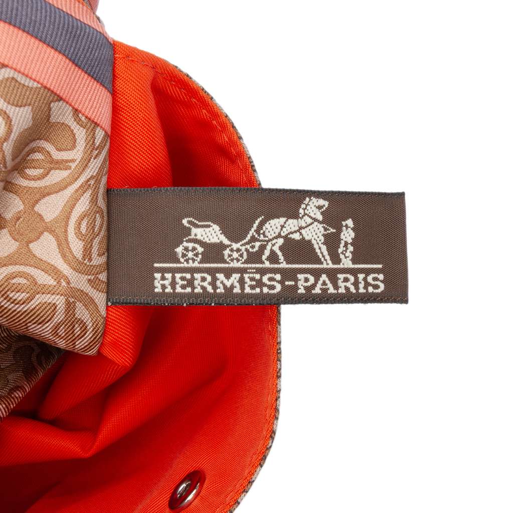 Hermès Silk Carre en Cravates Fourbi 20 Insert Pouch - 5