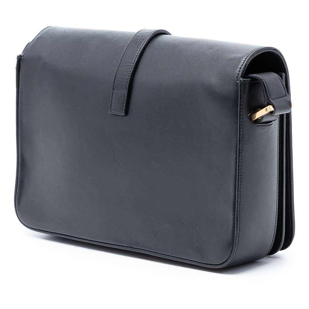 Saint Laurent Medium Leather Monogram Universite Bag - 2