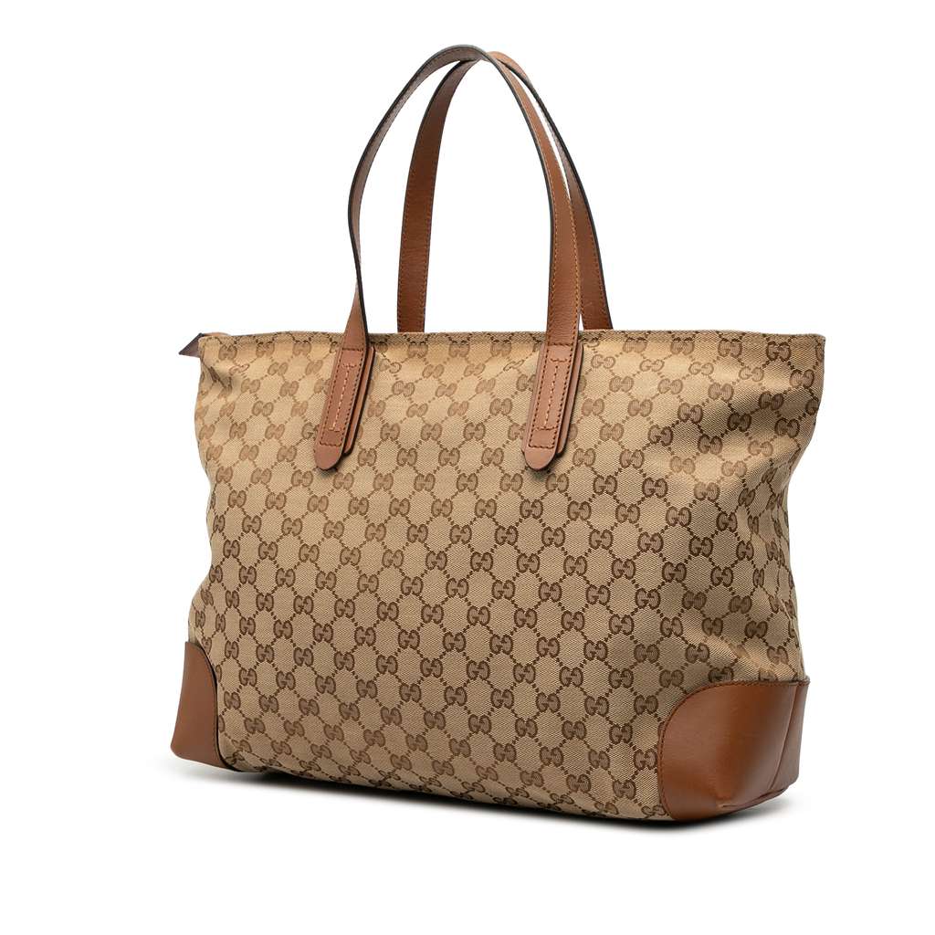 Gucci GG Canvas Web Tote - 2