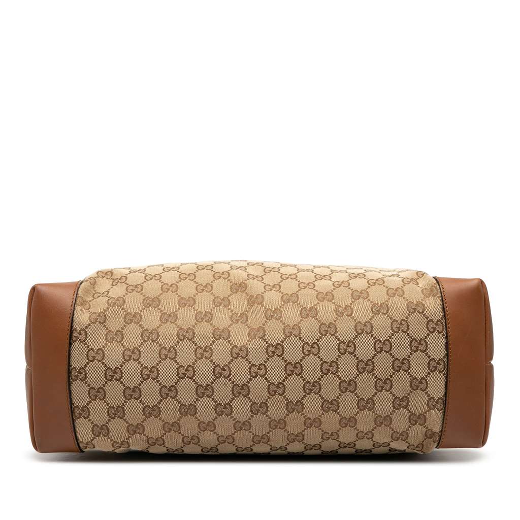 Gucci GG Canvas Web Tote - 3