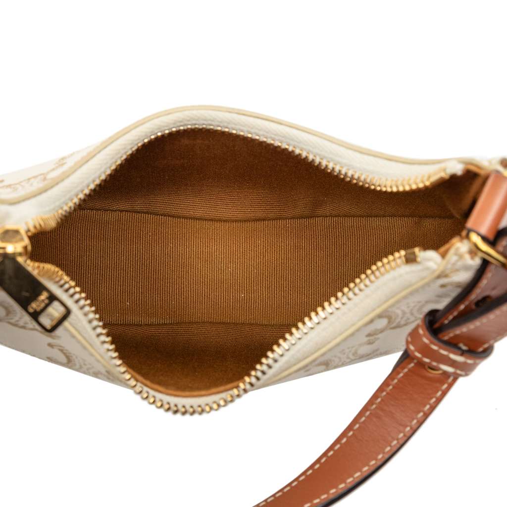 Celine Mini Triomphe Coated Canvas Ava Shoulder Bag - 4