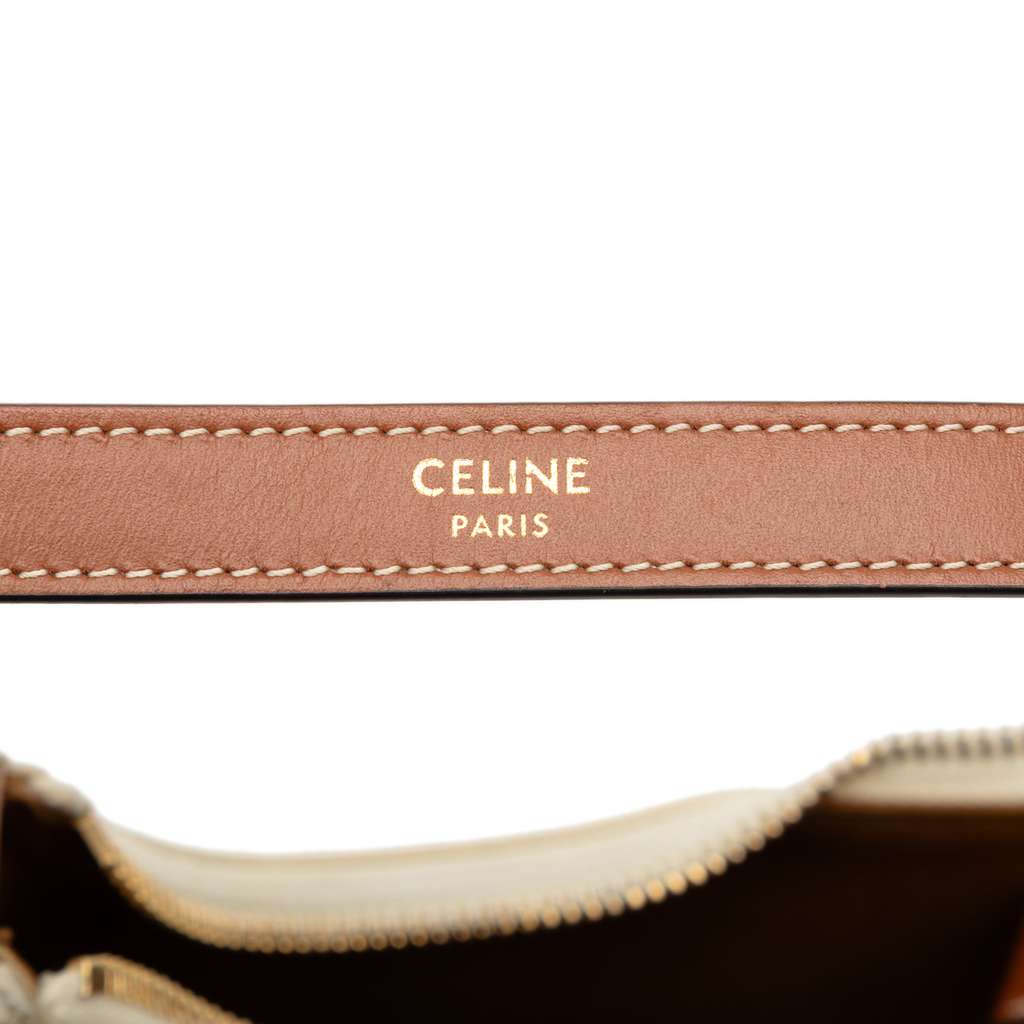 Celine Mini Triomphe Coated Canvas Ava Shoulder Bag - 5