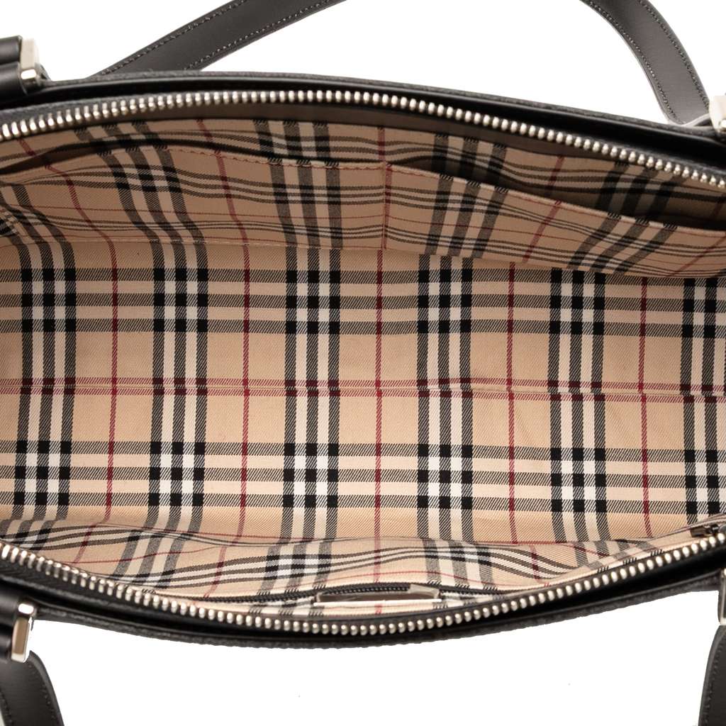 Burberry Leather Tote - 4