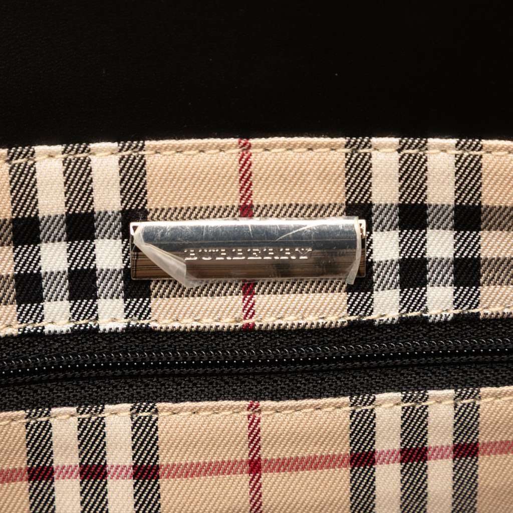 Burberry Leather Tote - 5