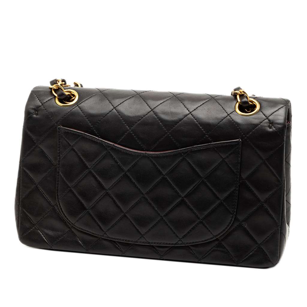 Chanel Small Classic Lambskin Double Flap - 2
