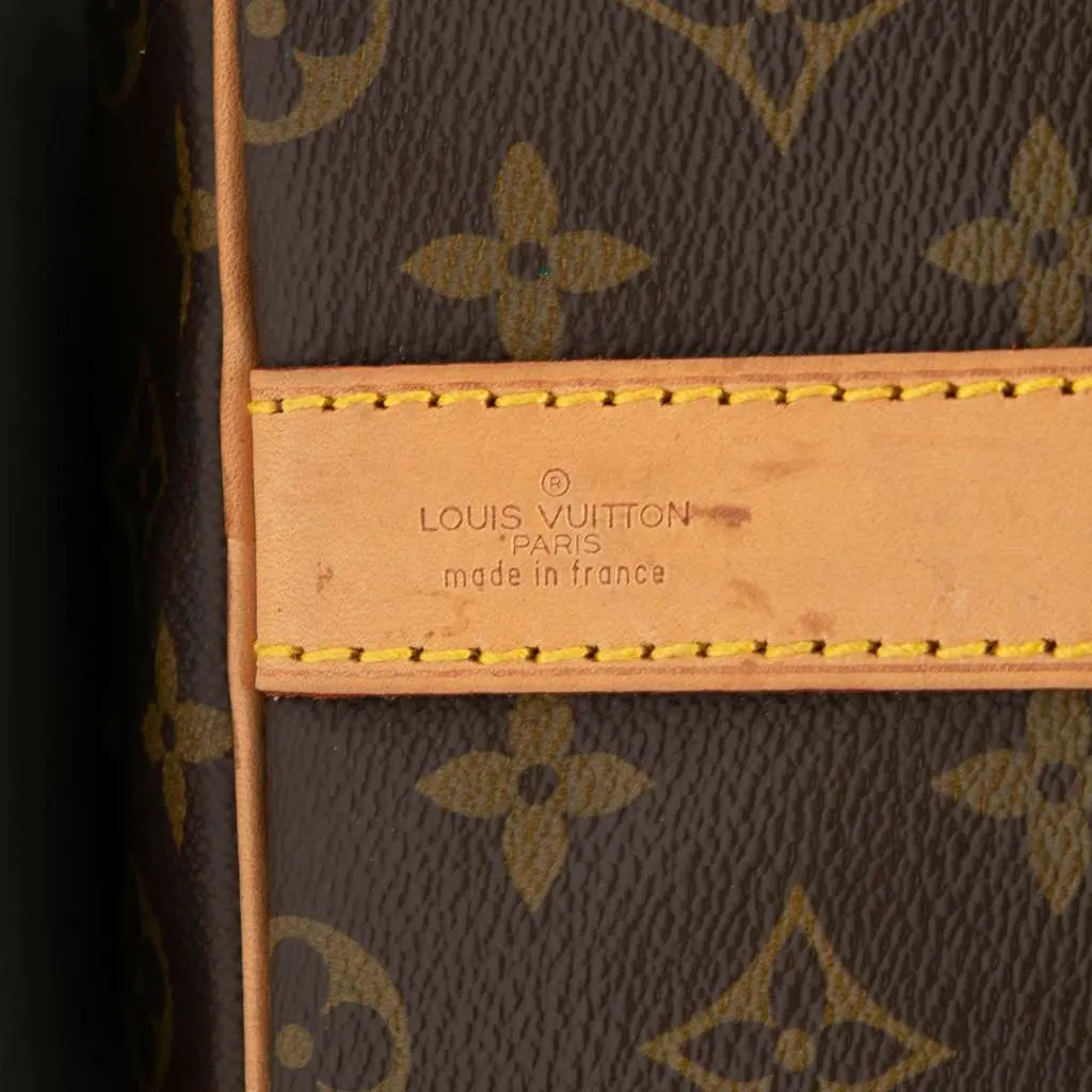Louis Vuitton Monogram Keepall Bandouliere 60 Brown Good - Box View