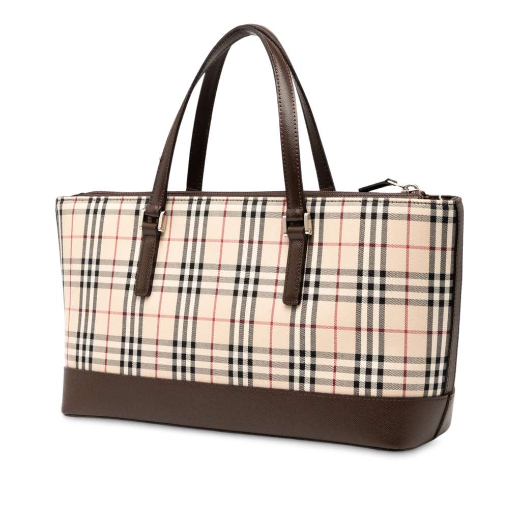 Burberry House Check Canvas Tote - 2