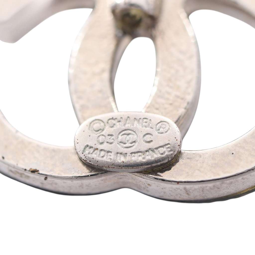 Chanel Resin CC Hook Earrings - 4