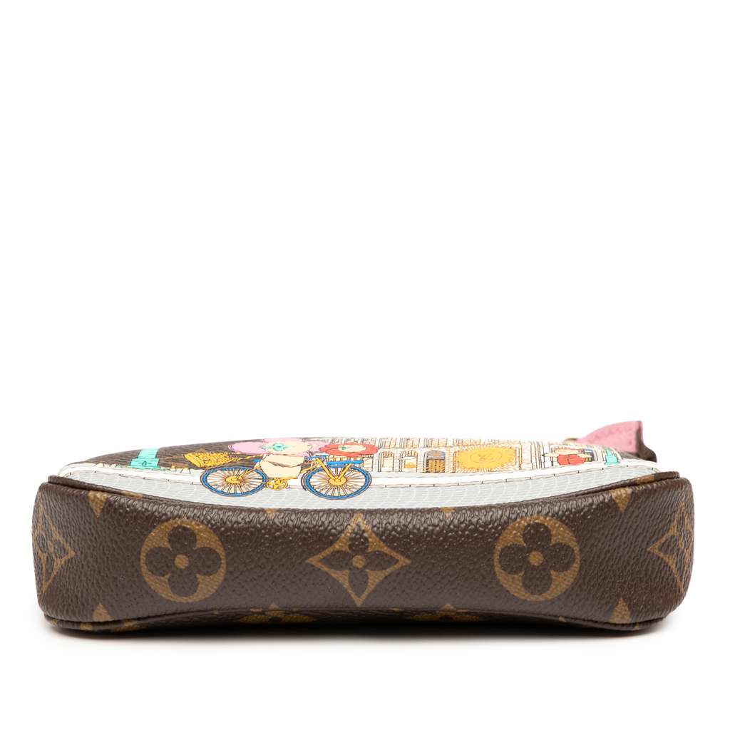 Louis Vuitton Monogram Vivienne in Paris Mini Pochette Accessoires - 3