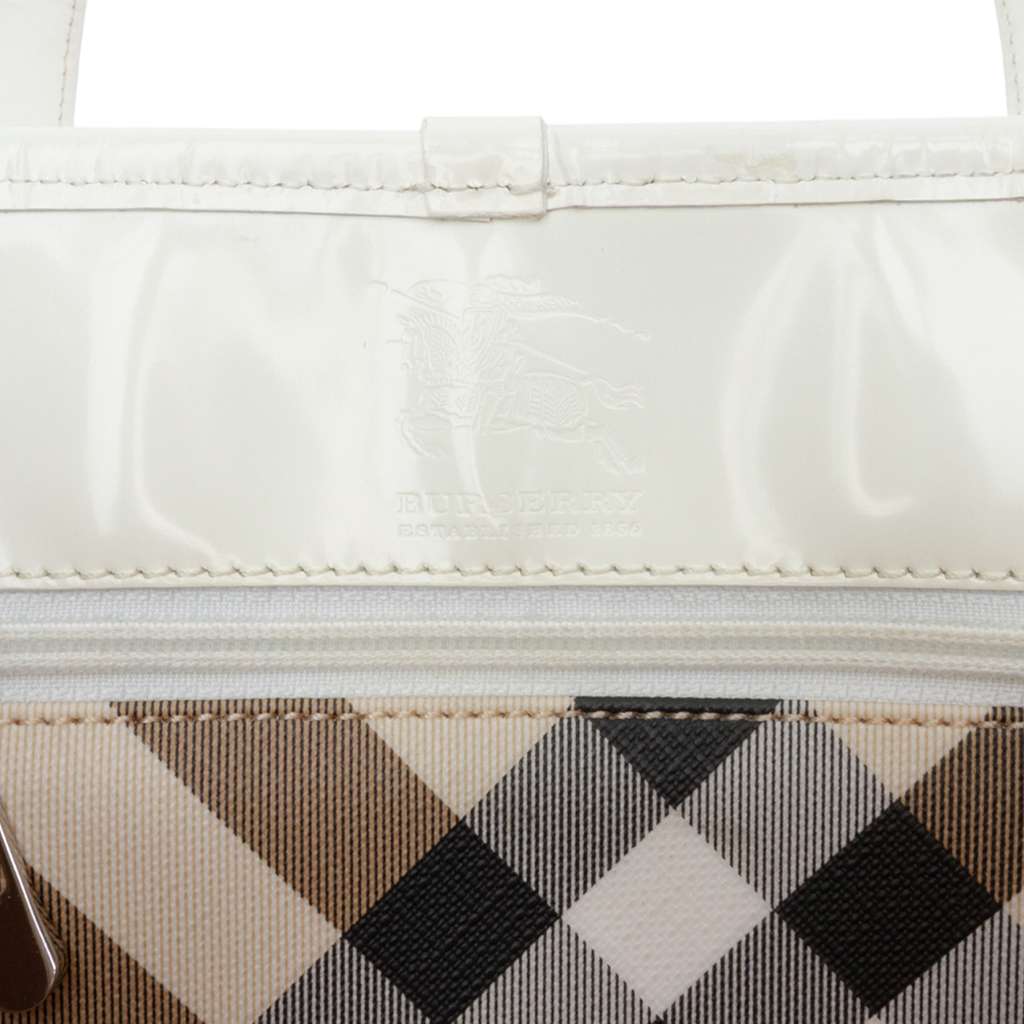 Burberry Supernova Check Coated Canvas Tote - 5