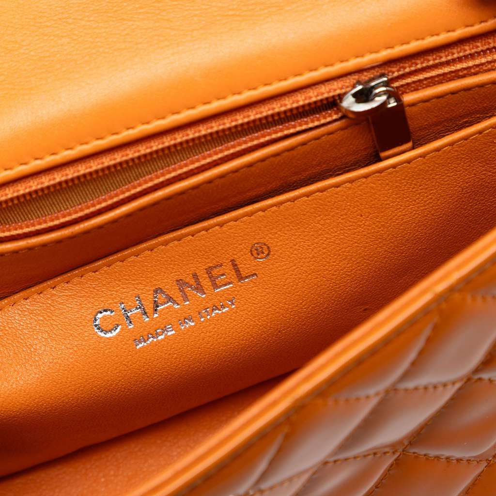 Chanel Mini Rectangular Classic Patent Single Flap - 5