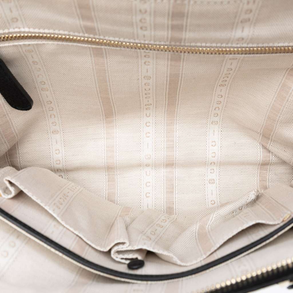 Gucci Calfskin Swing Top Handle Satchel - 4