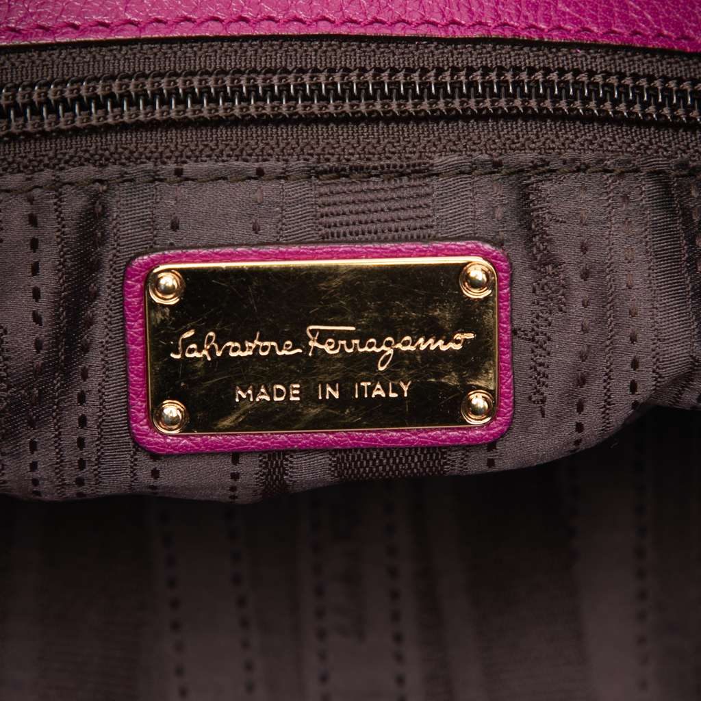 Salvatore Ferragamo Medium Leather Betulla Tote - 5