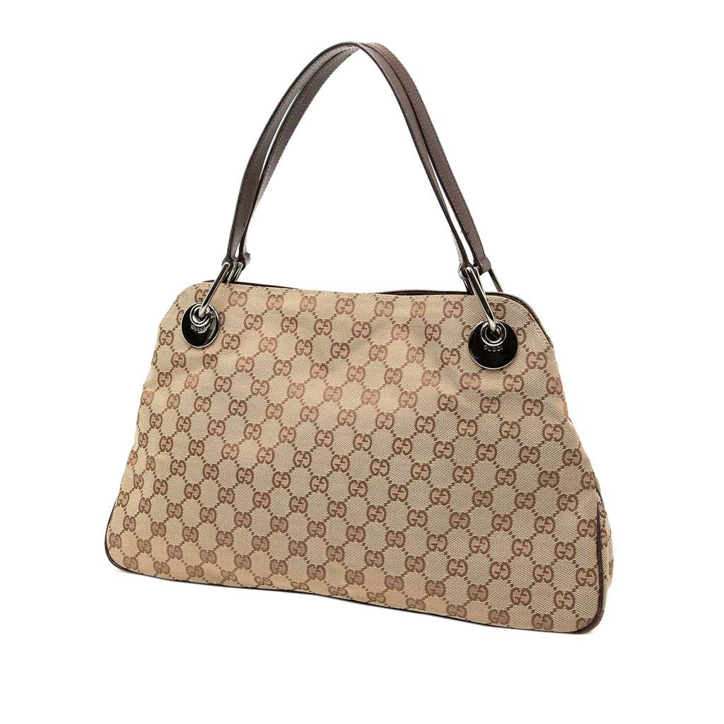 Gucci GG Canvas Eclipse Shoulder Bag - 2