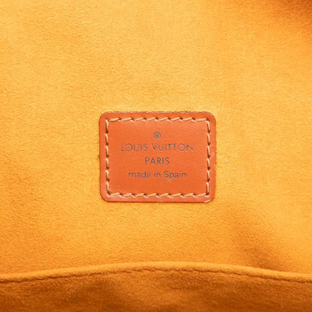 Louis Vuitton Epi Voltaire Brown Leather Very good - Box View