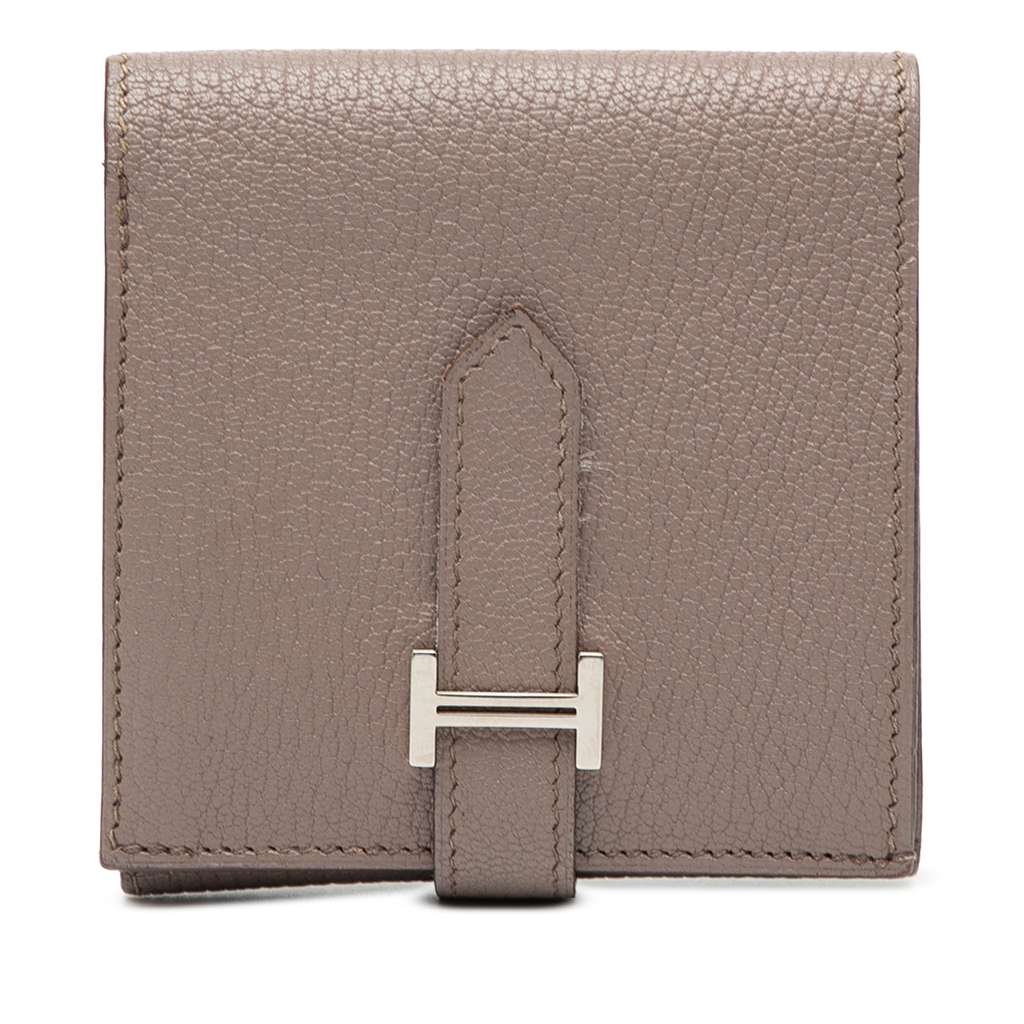 Hermès Epsom Bearn Compact Wallet