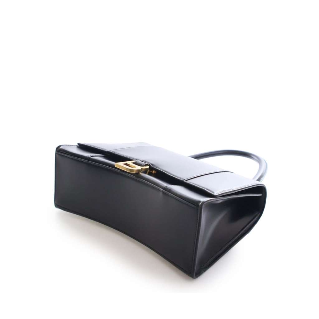 Balenciaga Medium Smooth Calfskin Hourglass Top Handle Bag - 5
