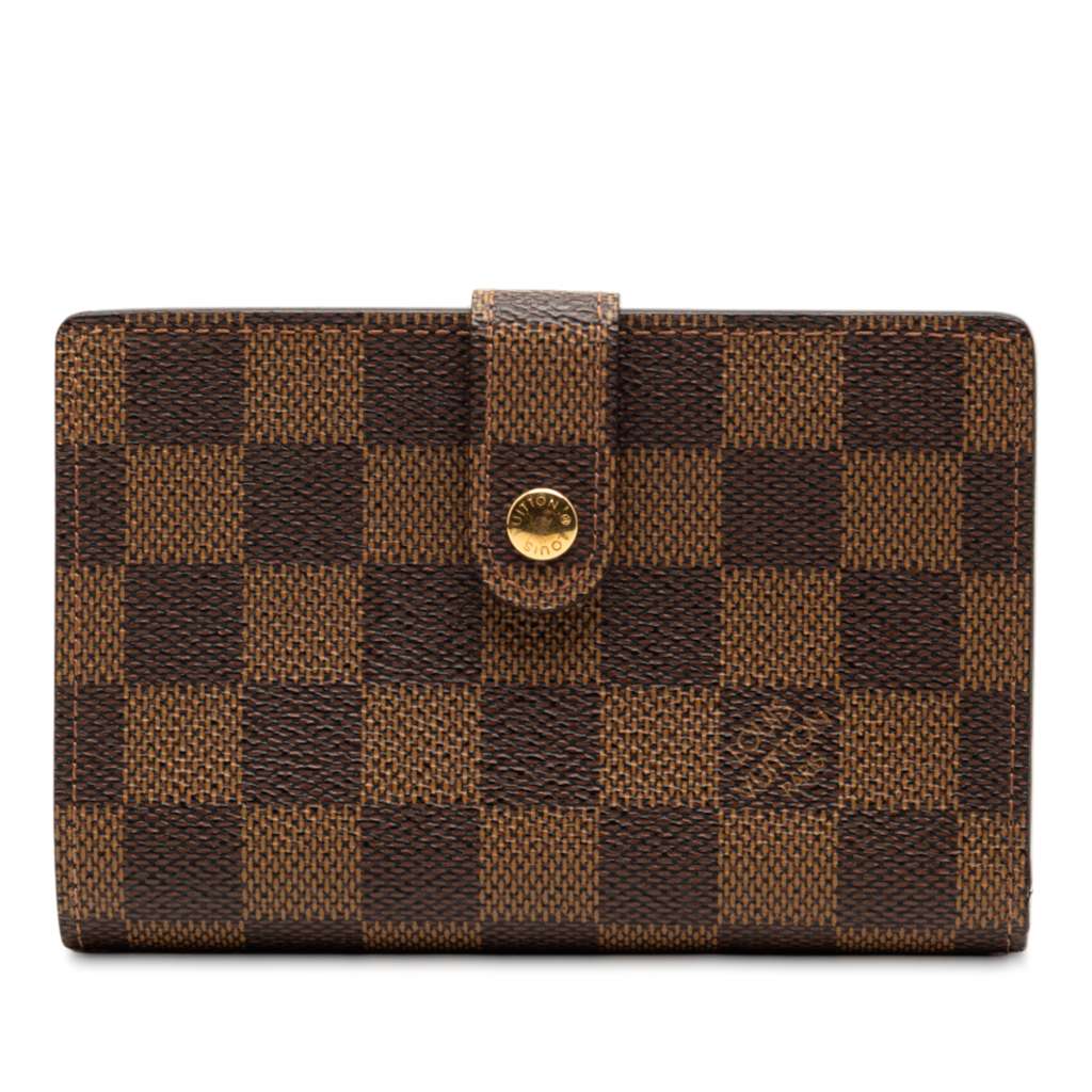 Louis Vuitton Damier Ebene French Purse Wallet