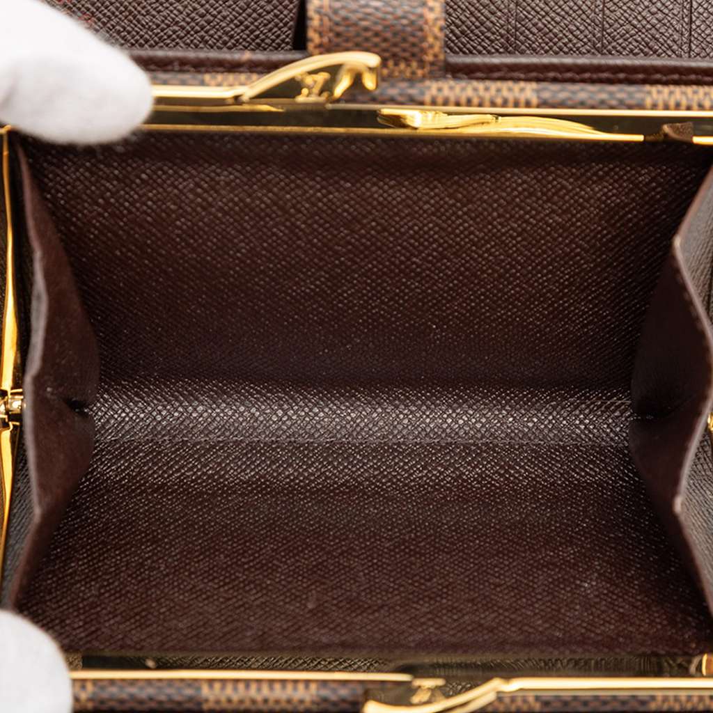 Louis Vuitton Damier Ebene French Purse Wallet - 5