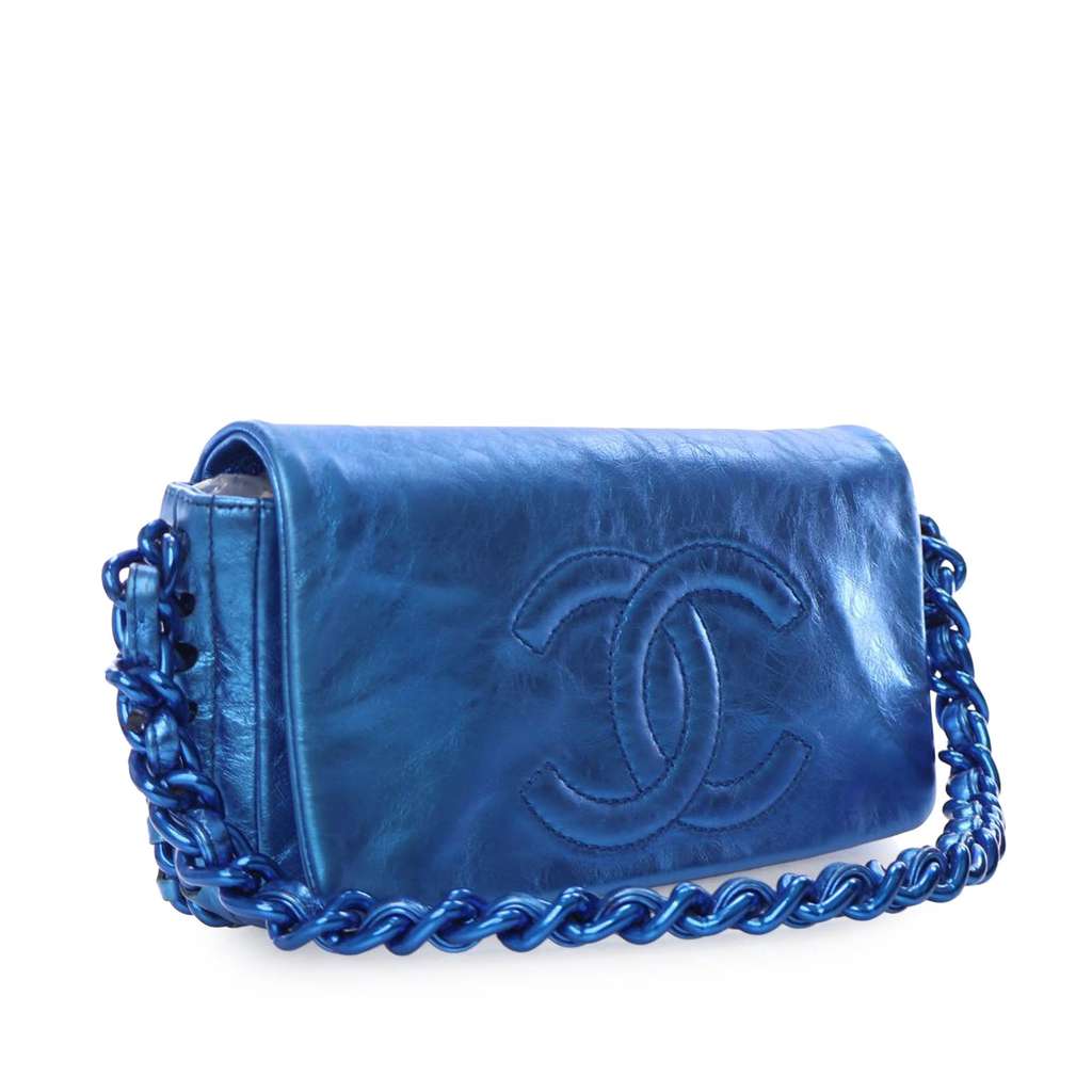 Chanel CC Metallic Calfskin Modern Chain Flap - 3