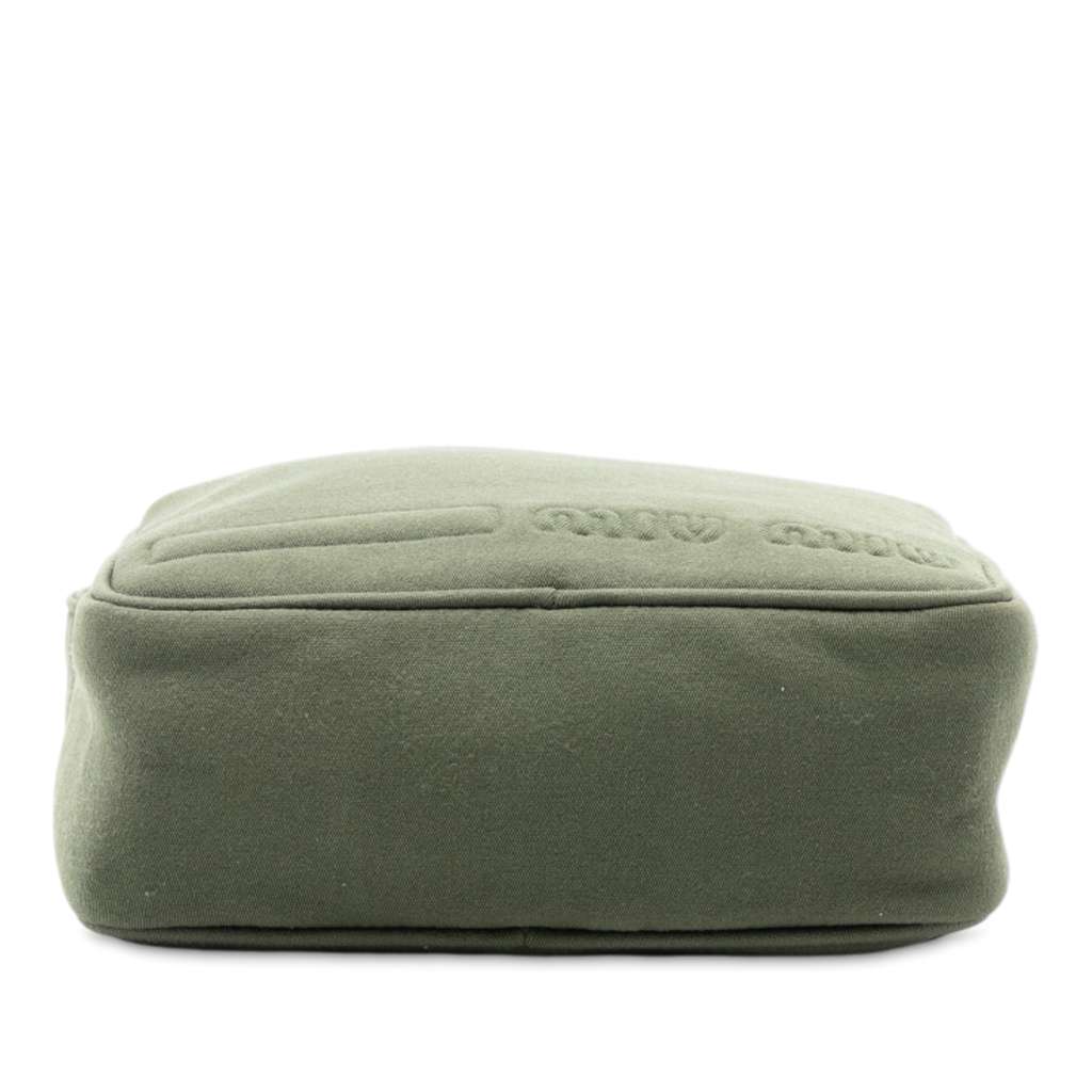 Miu Miu Jersey Logo Crossbody - 3