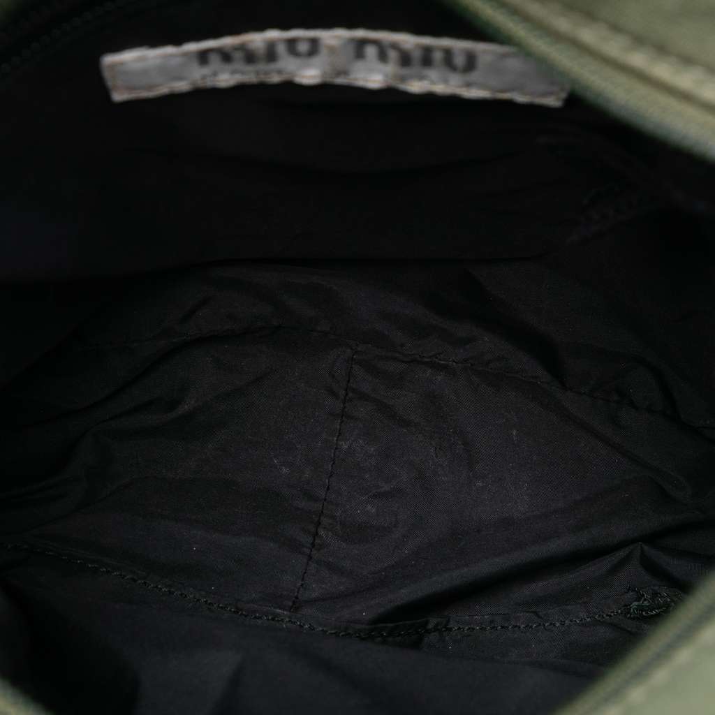 Miu Miu Jersey Logo Crossbody - 4