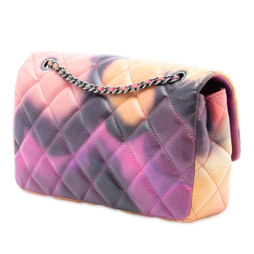 Chanel Small Lambskin Flower Power Single Flap - 2