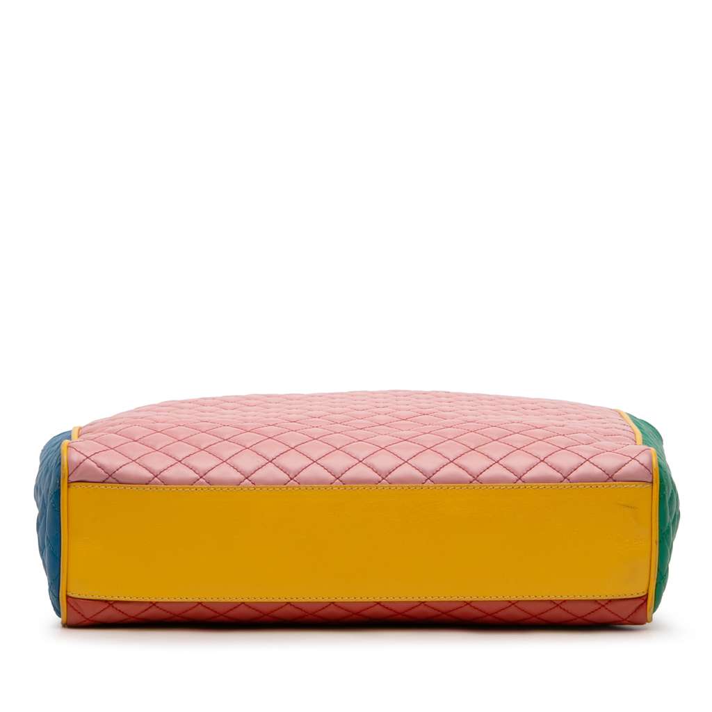 Dolce & Gabbana Mulitcolor Quilted Lambskin Lily Glam Tote - 3