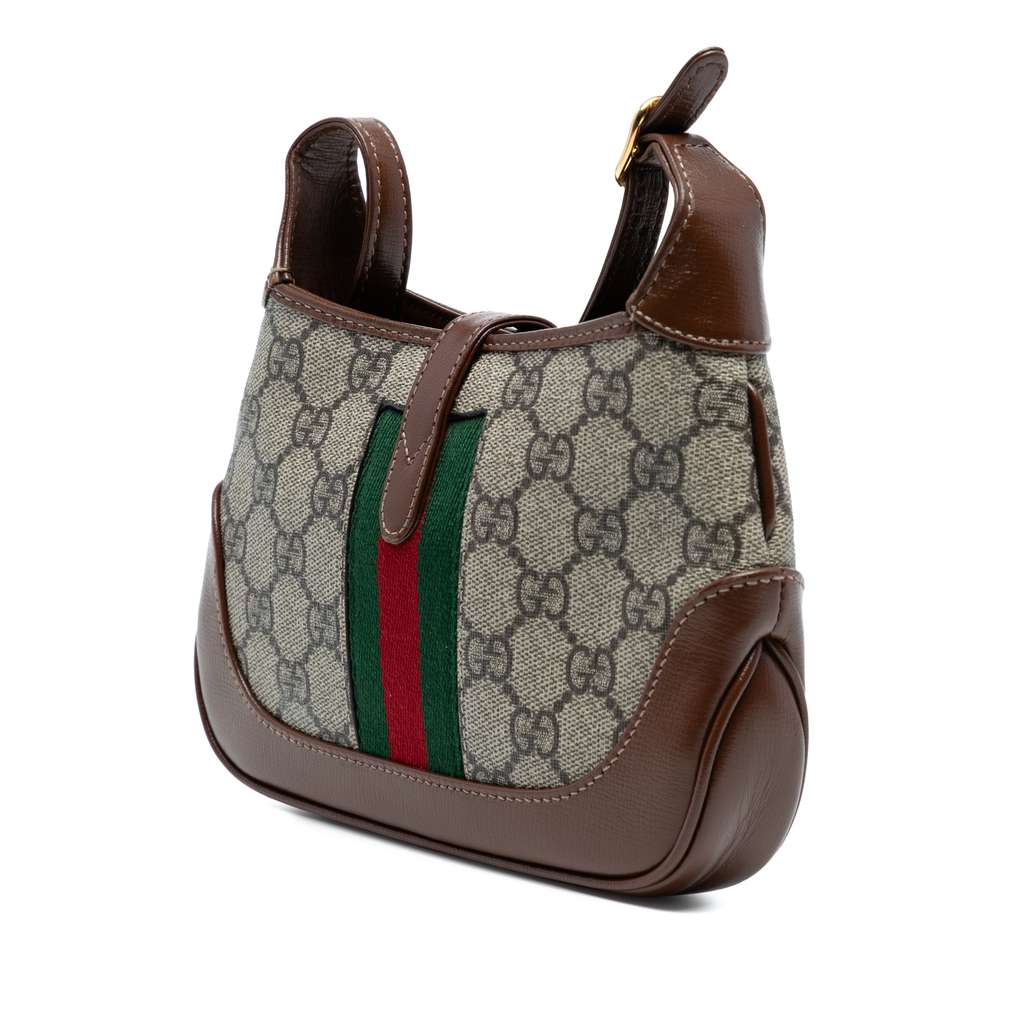 Gucci Mini GG Supreme Web Jackie 1961 Crossbody - 2