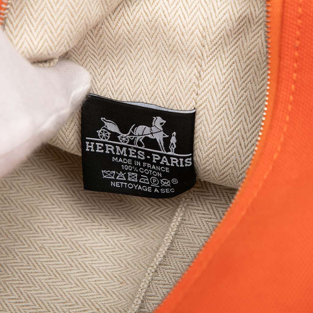 Hermès Small Toile Bride A Brac Case - 5