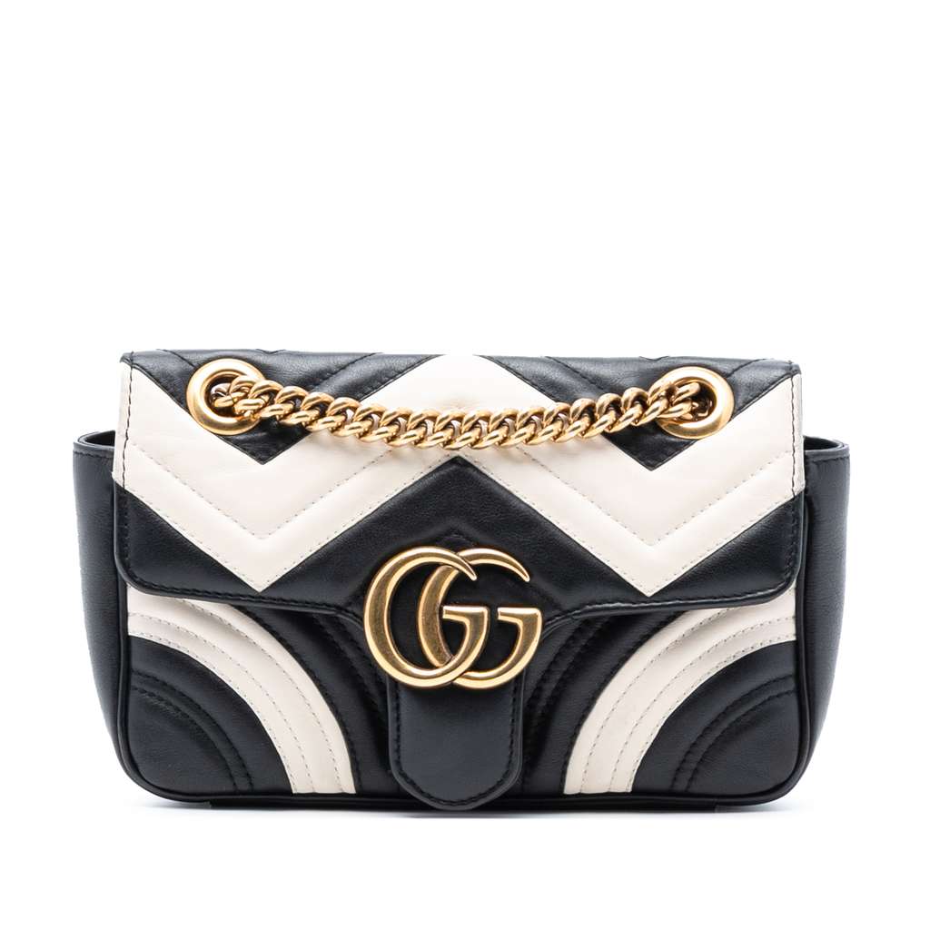 Gucci Small GG Marmont Matelasse Leather Shoulder Bag