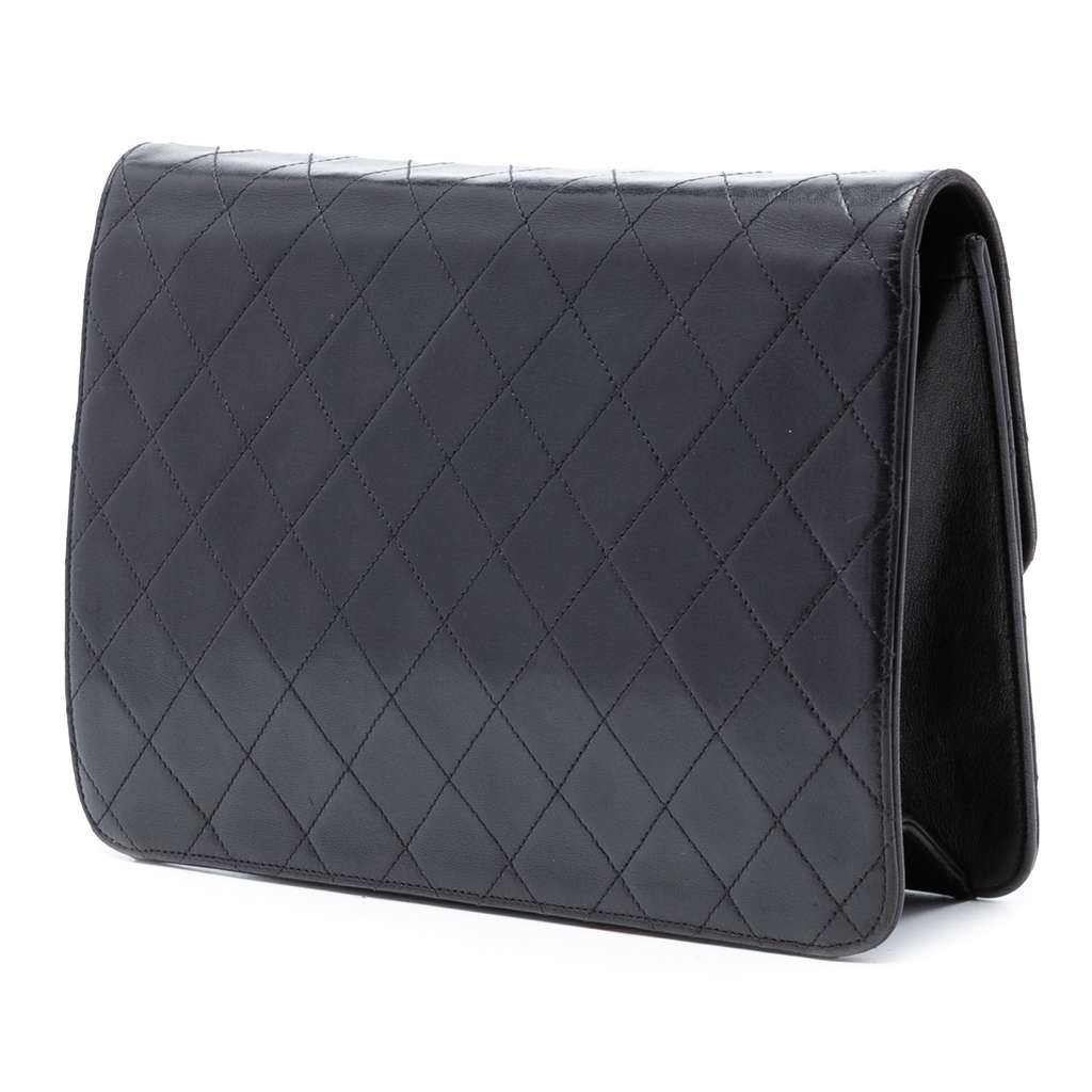 Chanel Medium CC Quilted Lambskin Single Flap - 2