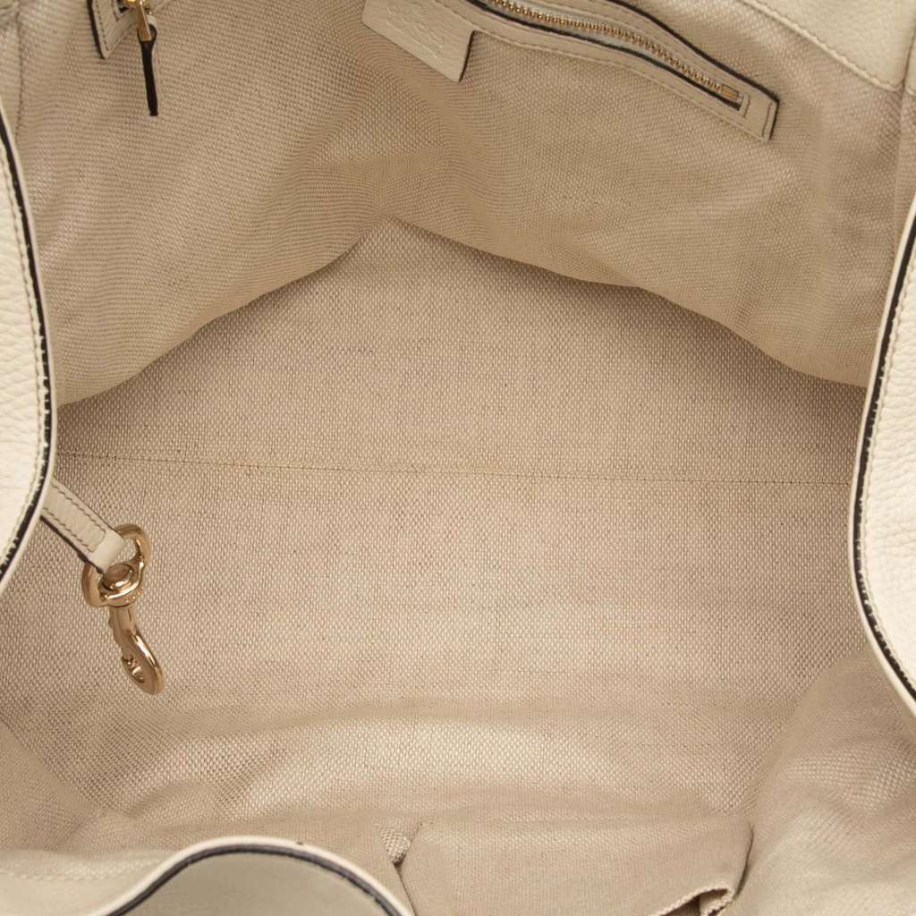 Gucci Medium Leather Soho Cellarius Tote - 4