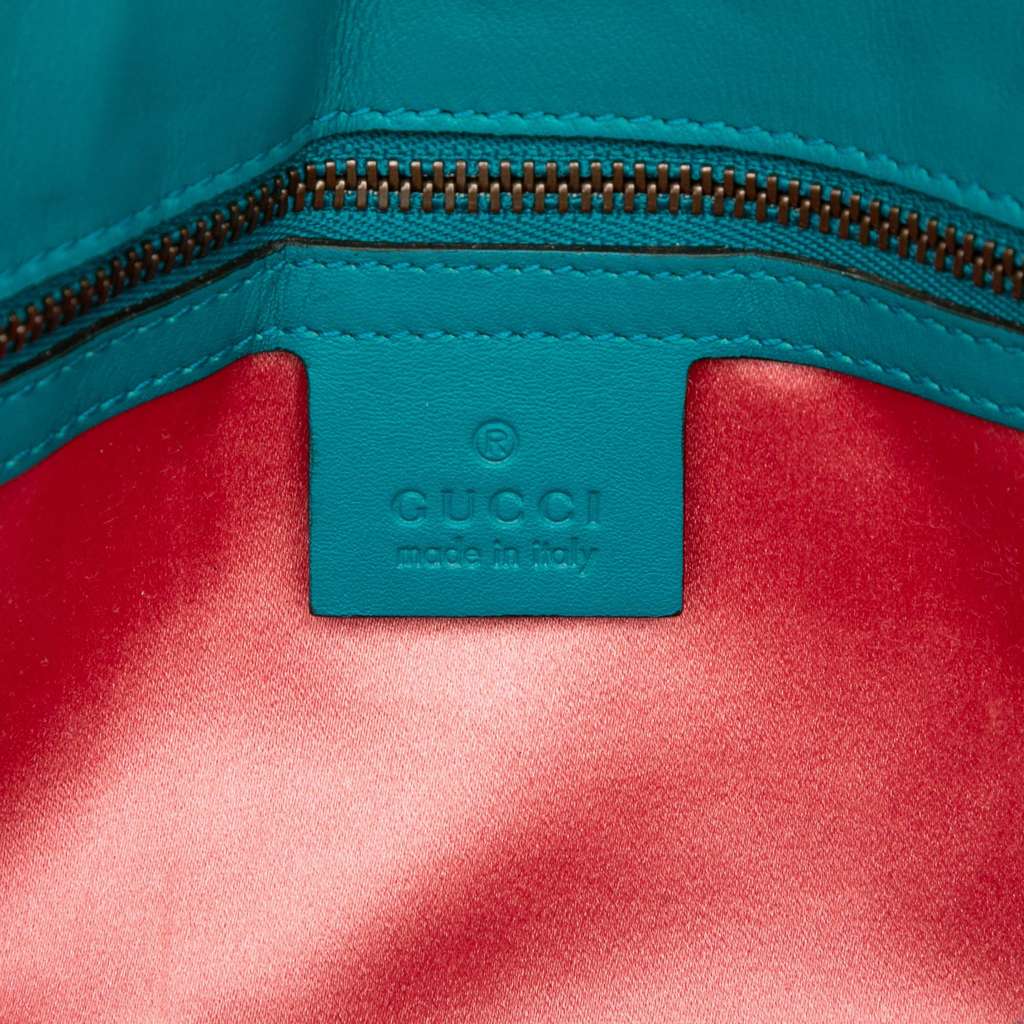 Gucci Medium GG Marmont Matelasse Velvet Shoulder Bag - 5