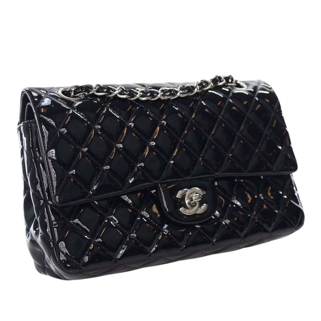 Chanel Medium Classic Patent Double Flap - 2