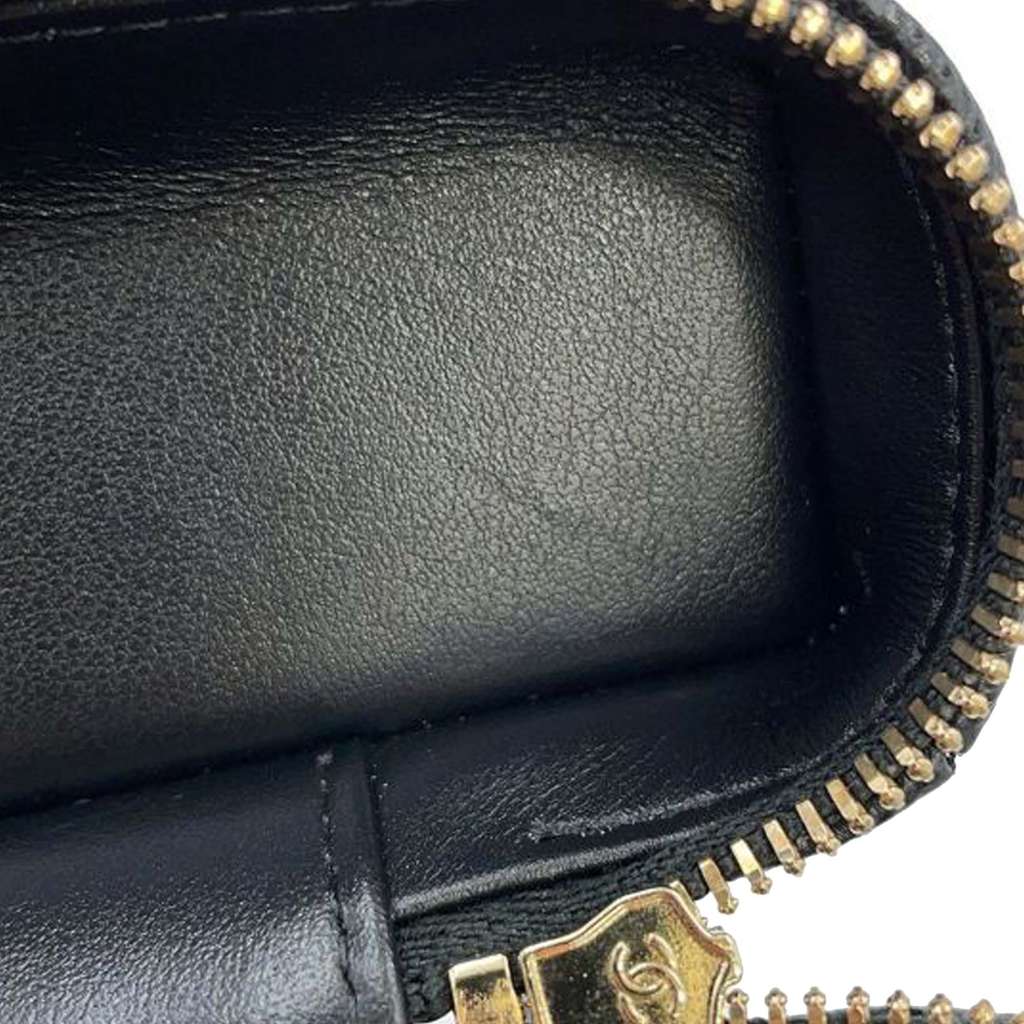 Chanel CC Quilted Caviar Slim Vanity with Chain - 5