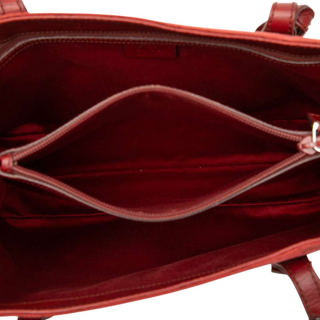 Gucci GG Canvas Bamboo Tote - 4