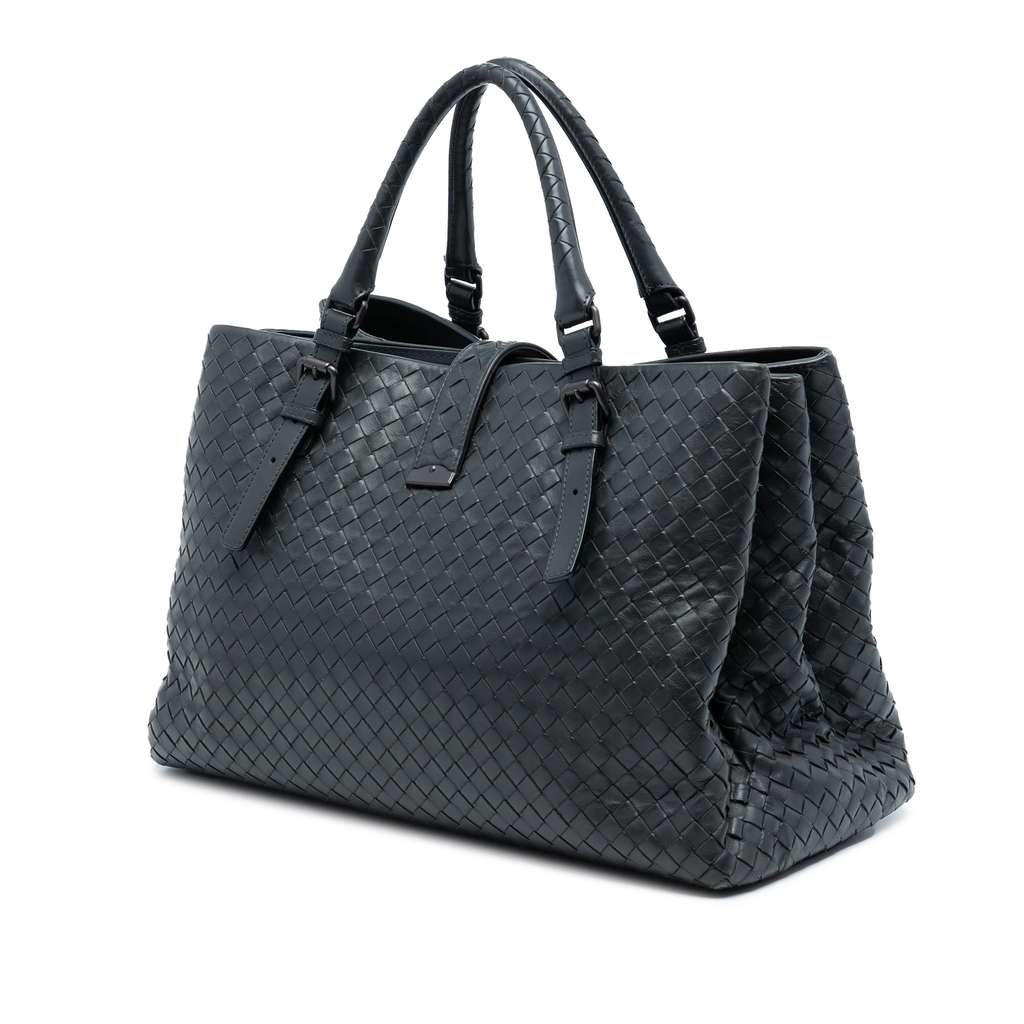 Bottega Veneta Medium Nappa Intrecciato Roma Tote - 2