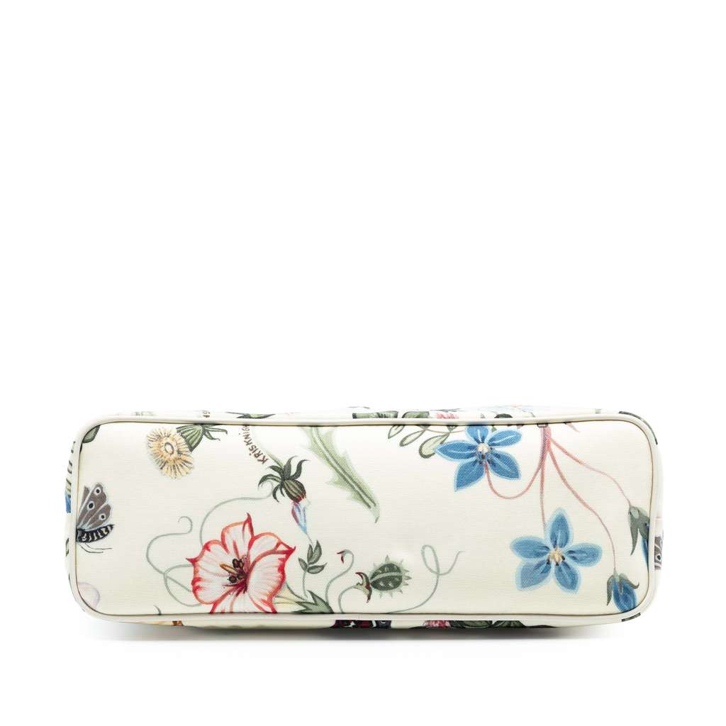 Gucci Small Canvas Flora Knight Convertible Tote - 3