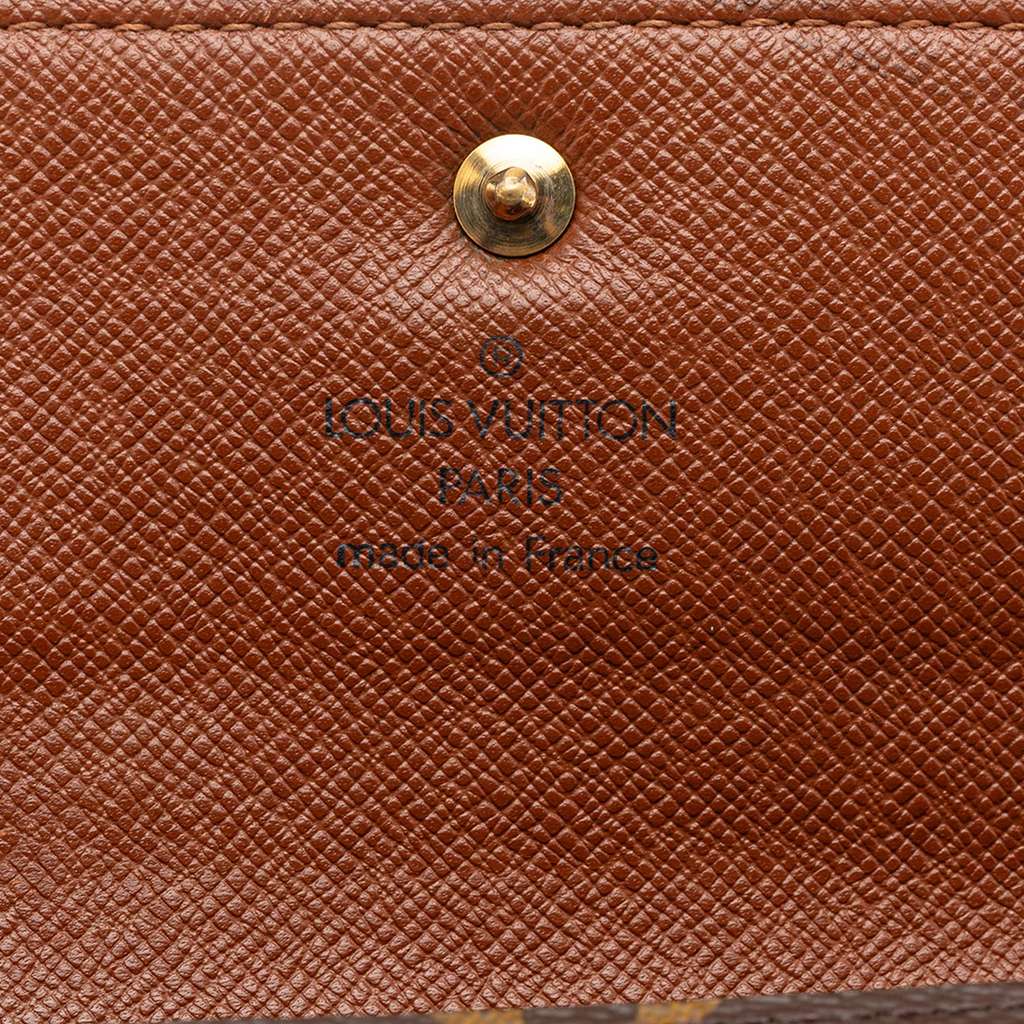 Louis Vuitton Monogram Porte Tresor Etui Papier Wallet - 5