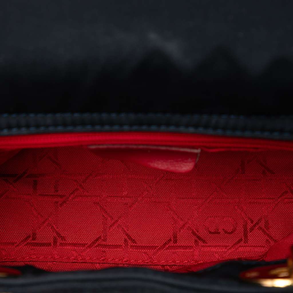 Dior Mini Nylon Cannage Lady Dior - 4