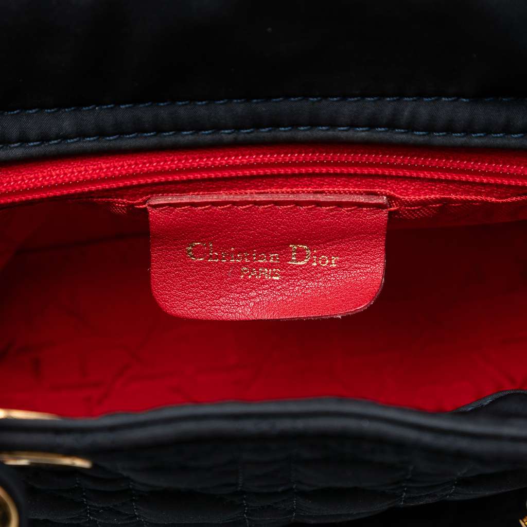 Dior Mini Nylon Cannage Lady Dior - 5