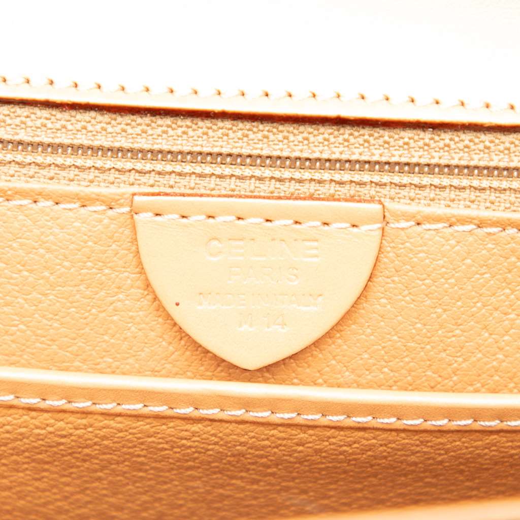 Celine Macadam Coated Canvas Top Handle Bag - 5