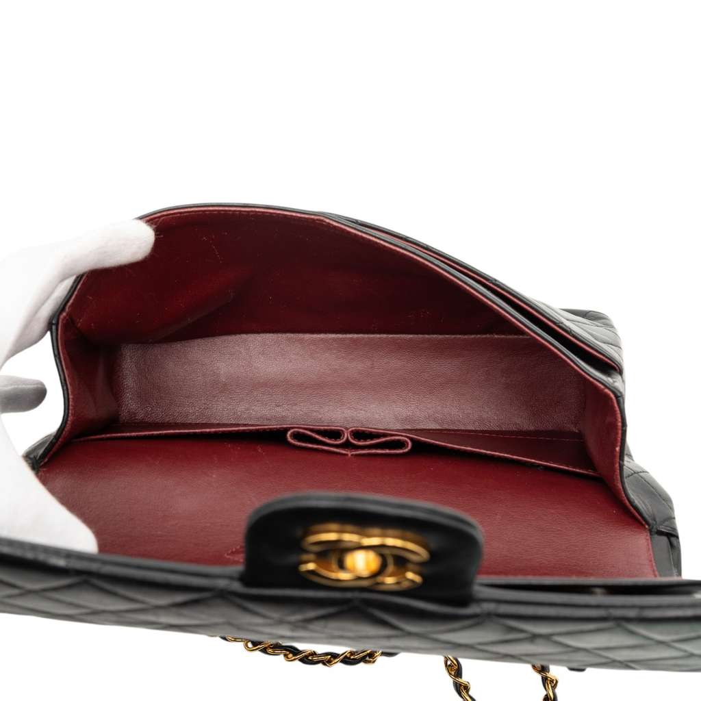 Chanel Medium Classic Lambskin Double Flap - 4