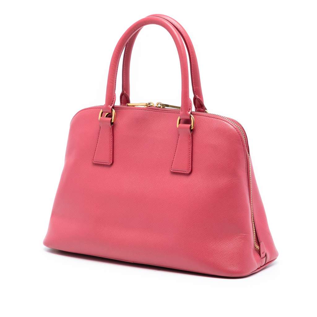 Prada Medium Saffiano Lux Promenade Satchel - 2