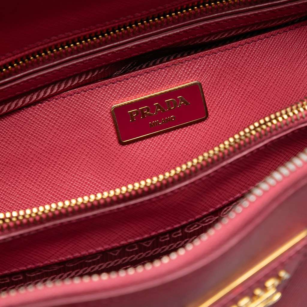 Prada Medium Saffiano Lux Promenade Satchel - 4