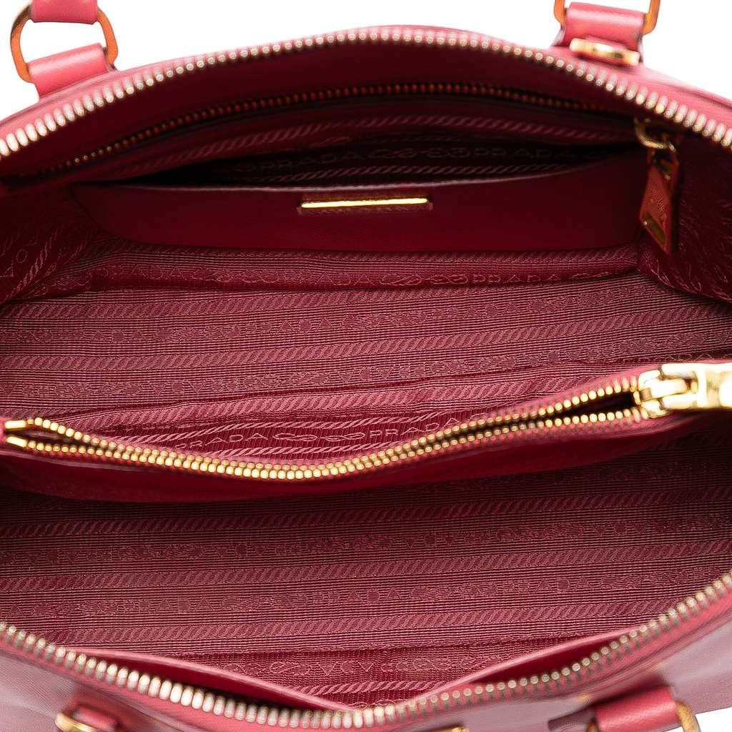 Prada Medium Saffiano Lux Promenade Satchel - 5