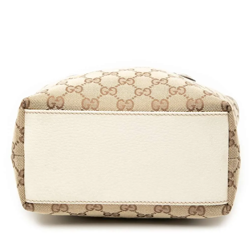 Gucci GG Canvas Charmy Tote Brown Canvas Very good - Inside View