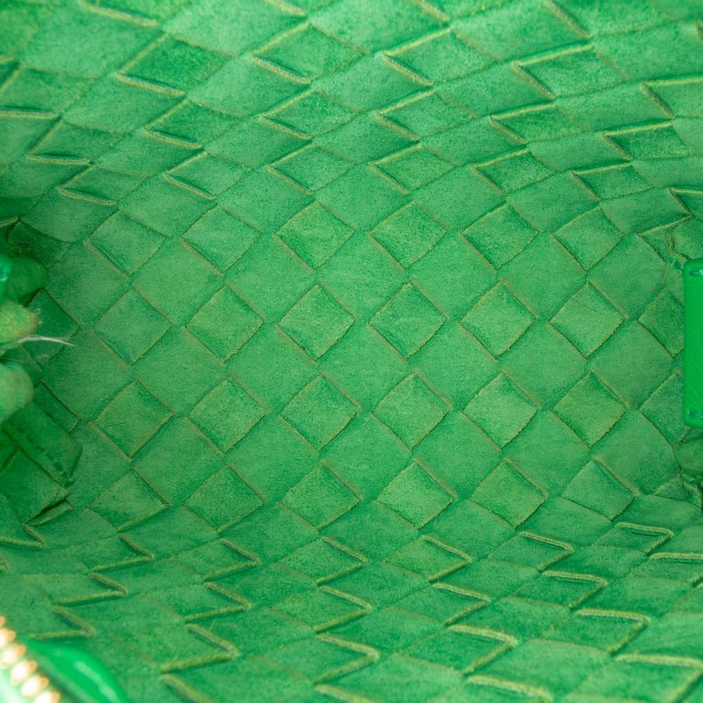 Bottega Veneta Mini Lambskin Intrecciato Loop Camera Bag - 4